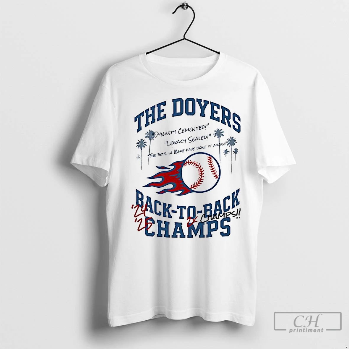 Premium The Doyers Back To Back World Series Champions 2025 Dynasty Cemented