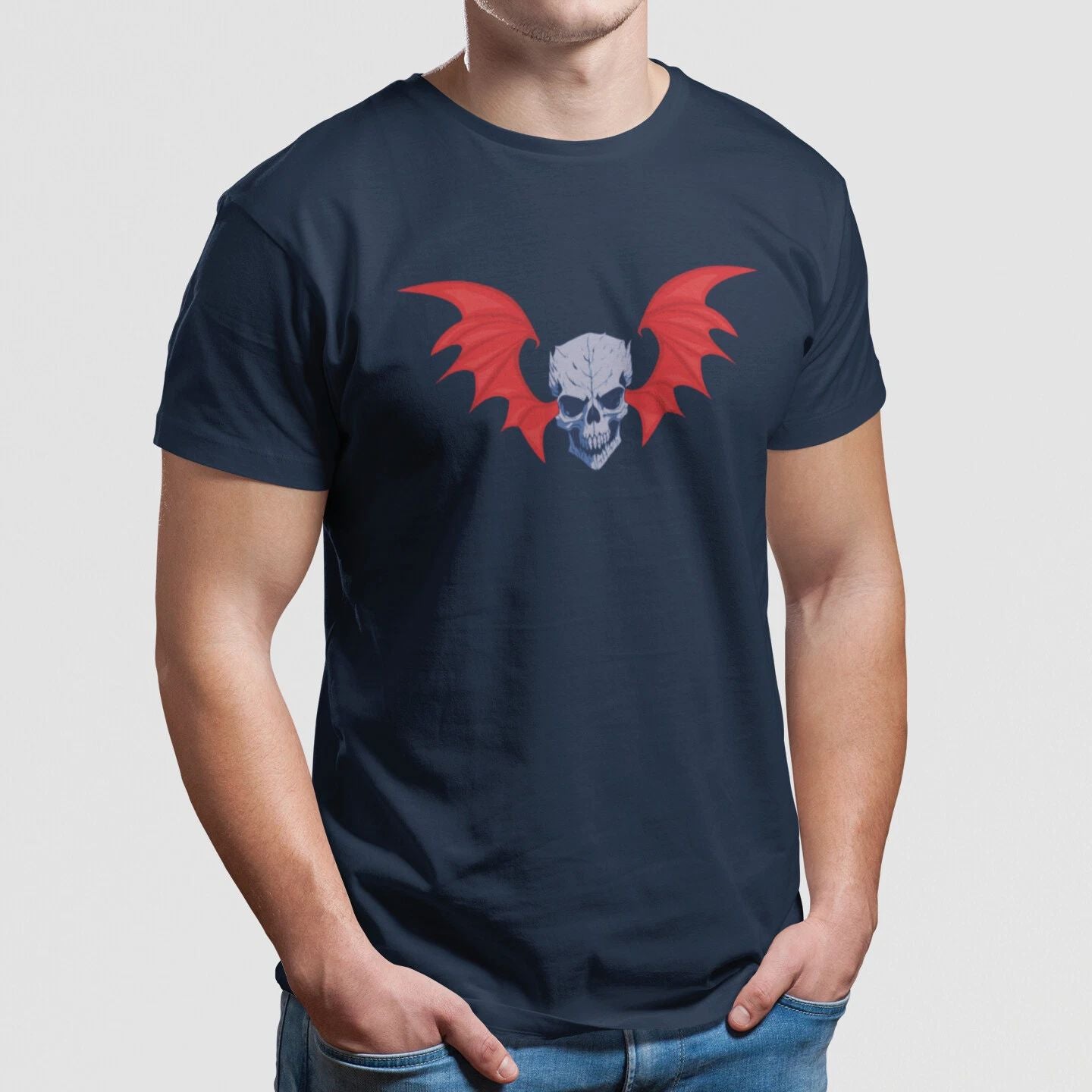 Night Lords Stylized Chapter Badge Softstyle T-Shirt - Unisex