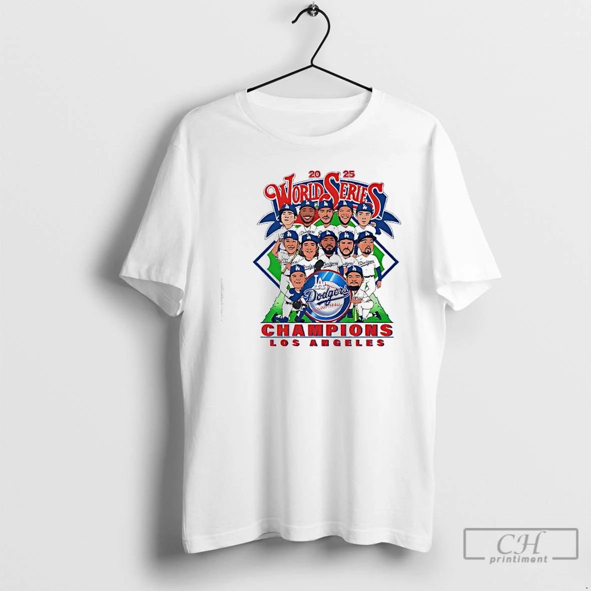 Premium Los Angeles Dodgers World Series Champions 2025 T Shirts