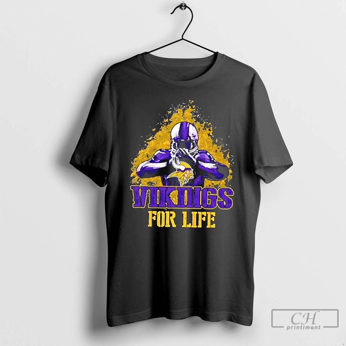 Premium Minnesota Vikings Football For Life T Shirts
