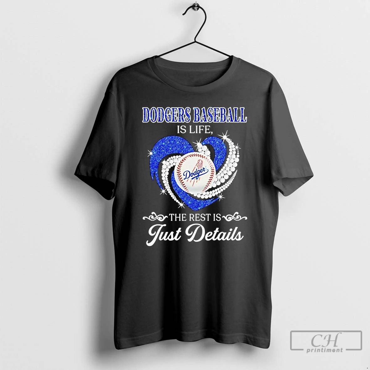 Classic La Dodgers Baseball Is Life The Rest Is Just Details T Shirts