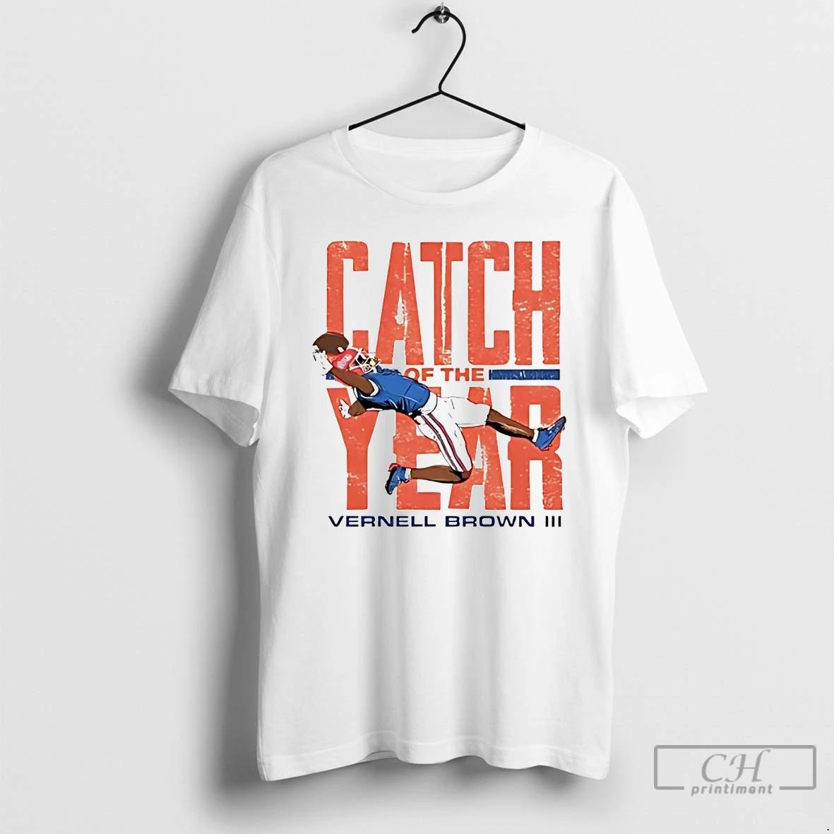 Classic Vernell Brown Iii Catch Of The Year T Shirts