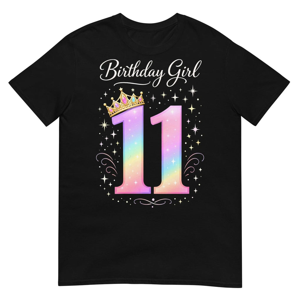 Women's 11th Birthday for Girls Eleven 11 Year Old V-Neck T-Shirt