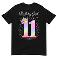 Women's 11th Birthday for Girls Eleven 11 Year Old V-Neck T-Shirt
