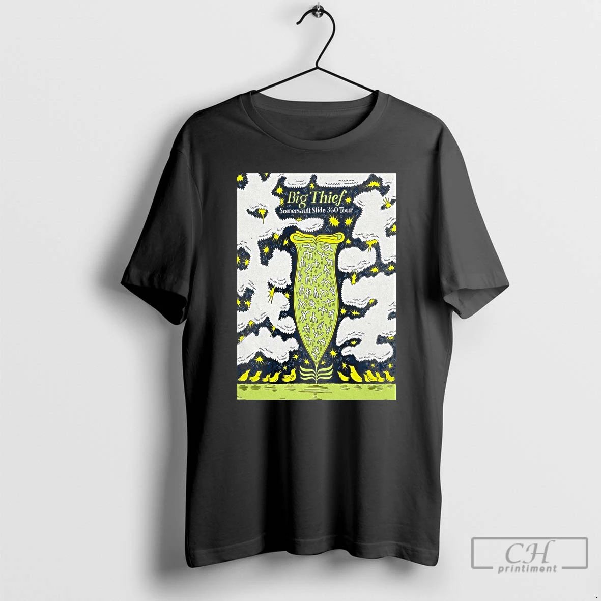 Classic Big Thief Somersault Slide 360 Tour In Boston Ma Oct 21 2025 T Shirts