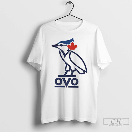 Classic Toronto Blue Jays Logo Ovosound T Shirts