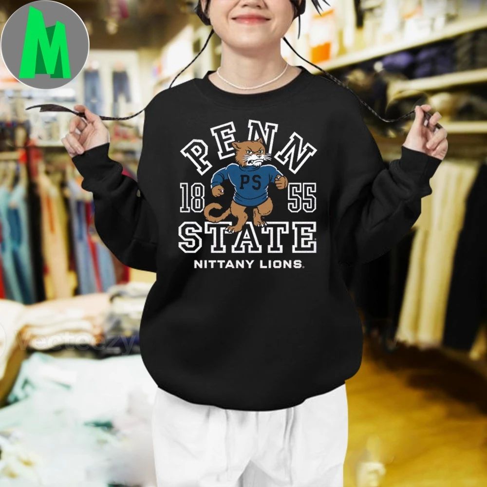 Penn State 1960s Cartoon Mascot Retro Shirt