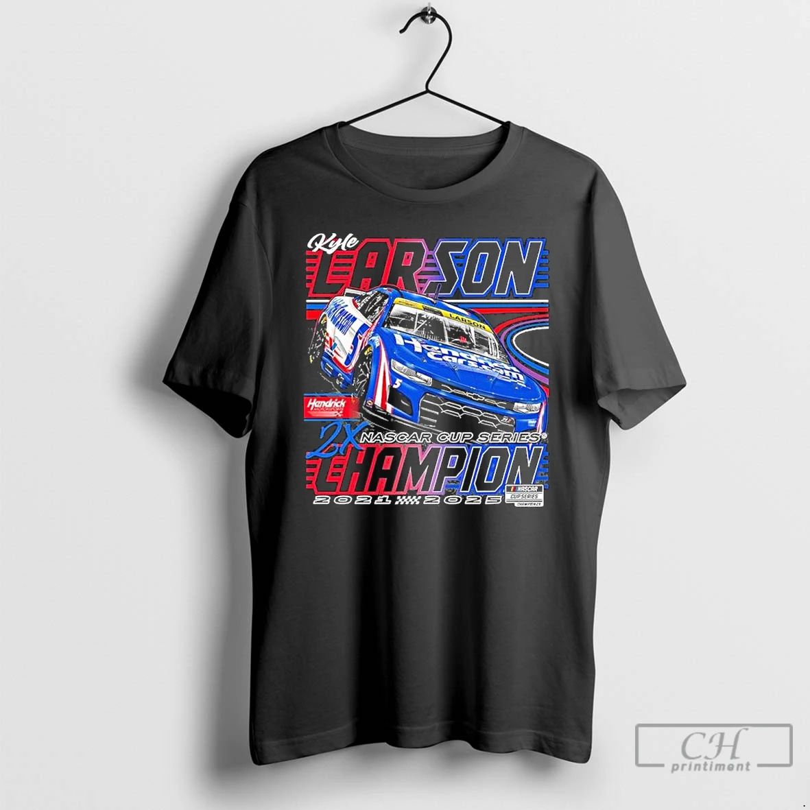 Premium Kyle Larson Two Time Nascar Cup Series Champion Car T Shirts