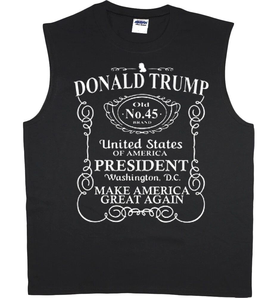 Trump Shirts 2020 Mens Sleeveless T-shirt Muscle Tee Graphic Tees Clothing