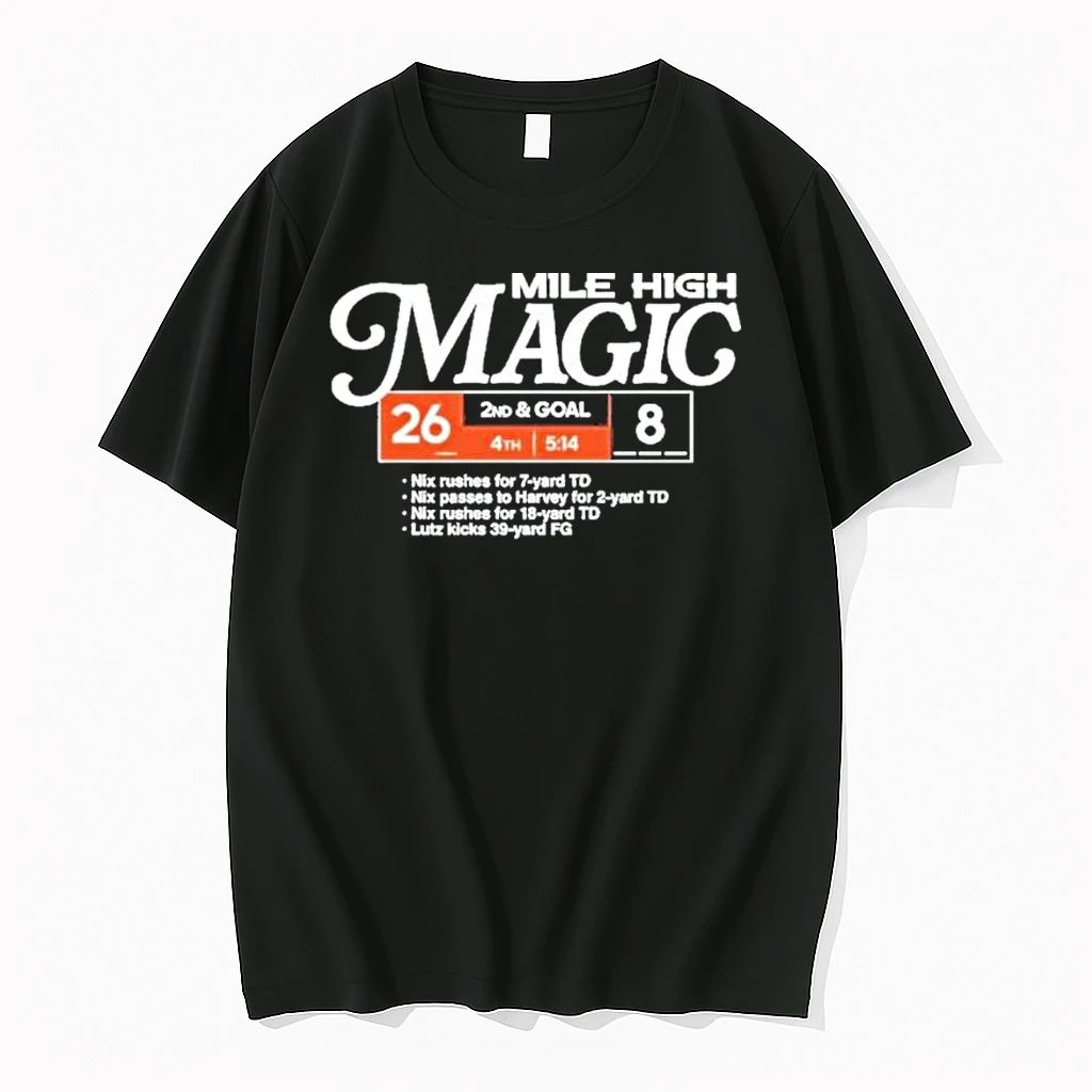 Denver Football Mile High Magic Tshirts Sweater