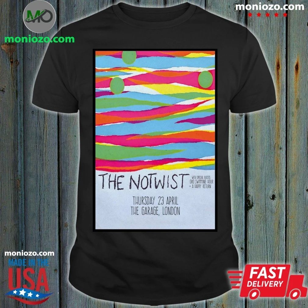 The Notwist London UK 4 23 2026 Poster Shirt