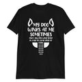Dog Lover Shirt Gift Dog Owner Tee My Dog Winks T-Shirt