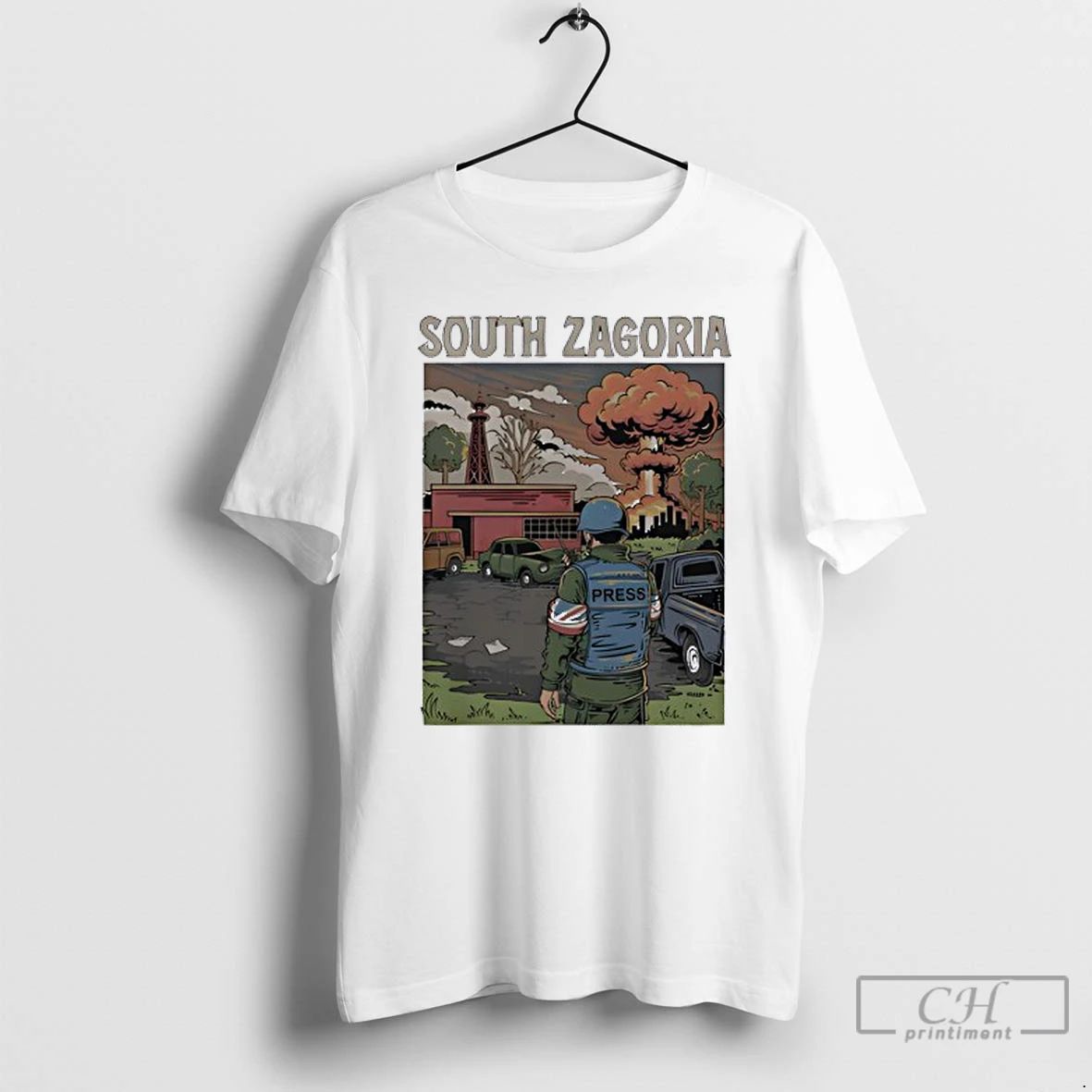 Classic Hey Barmby South Zagoria Graphic T Shirts