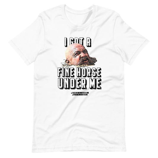 JEREMIAH JOHNSON Del Gue Quote White Tee Short-Sleeve Unisex T-Shirt