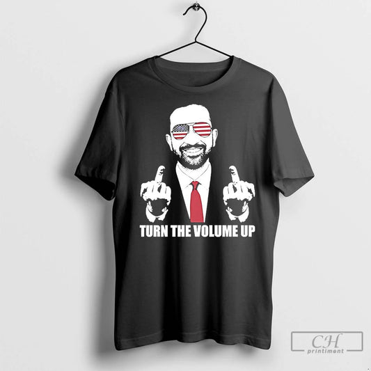 Premium Zohran Mamdani Middle Finger Turn The Volume Up