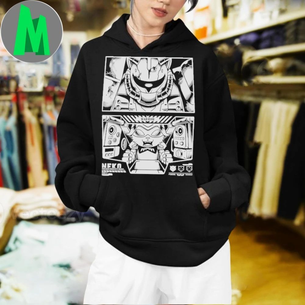 Cat Aznable Bw Shirt