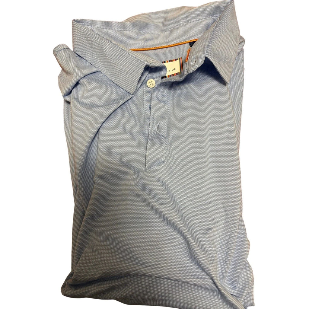 Modern Ambition Men's Stretch Moisture Wicking Shirt XXL Light Blue