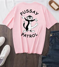 Pussay Patrol T-Shirt Funny Pussy Stag Do Party Holiday Pink Mens Gift Top Tee