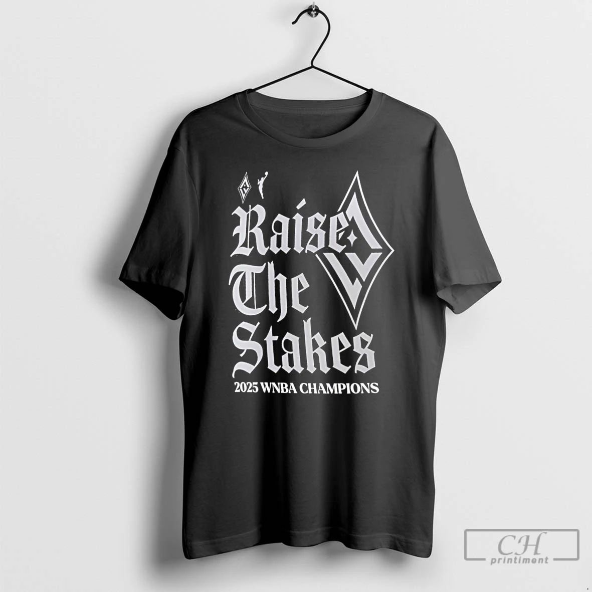 Classic Las Vegas Aces Raise The Stakes 2025 Wnba Finals Champions T Shirts