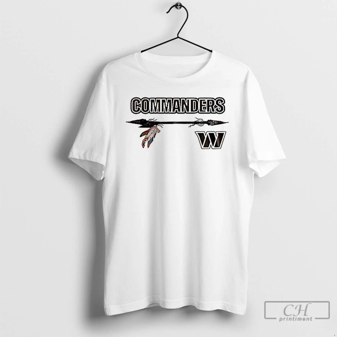 Premium Washington Commanders X Native American Heritage 1 Sided T Shirts