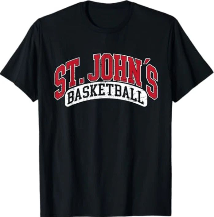 St Johns Vintage Basketball T-Shirt
