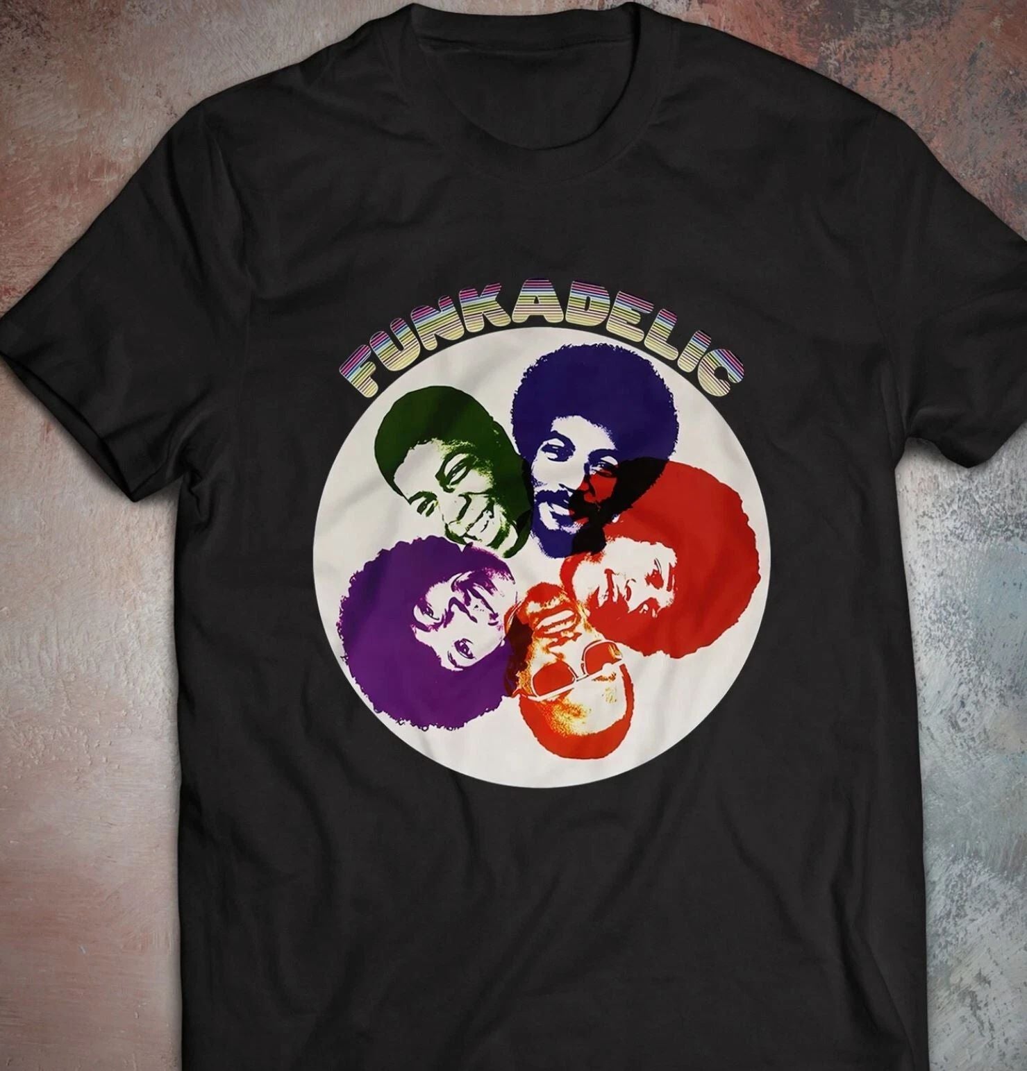 Funkadelic T-Shirt Parliament George Clinton Bernie Worrell Bootsy Collins