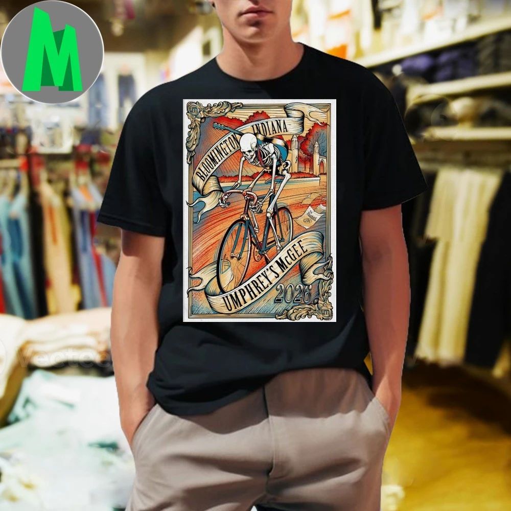 Umphrey’s Mcgee Event Bloomington In Jan 29 2026 Poster T-Shirt