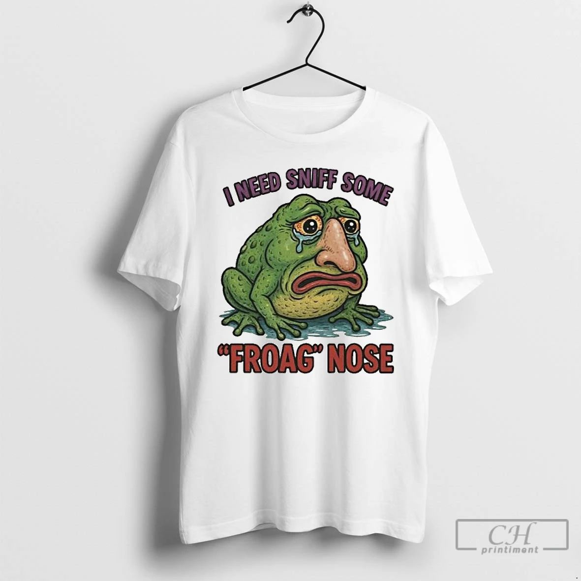 Classic I Need Sniff Some Froag Nose Ornaments T Shirts