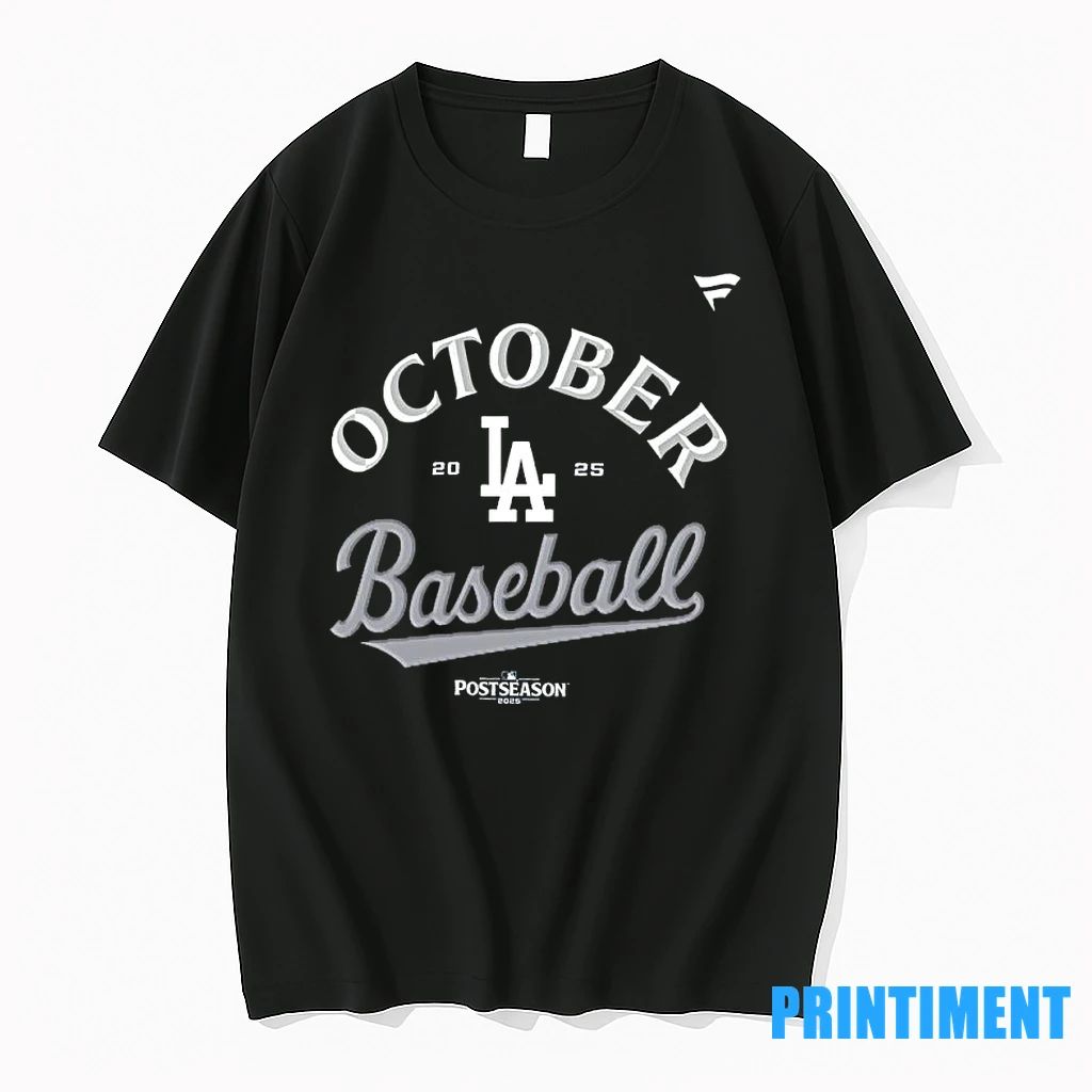 Los Angeles Dodgers October Baseball 2025 Postseason Tshirts Sweater
