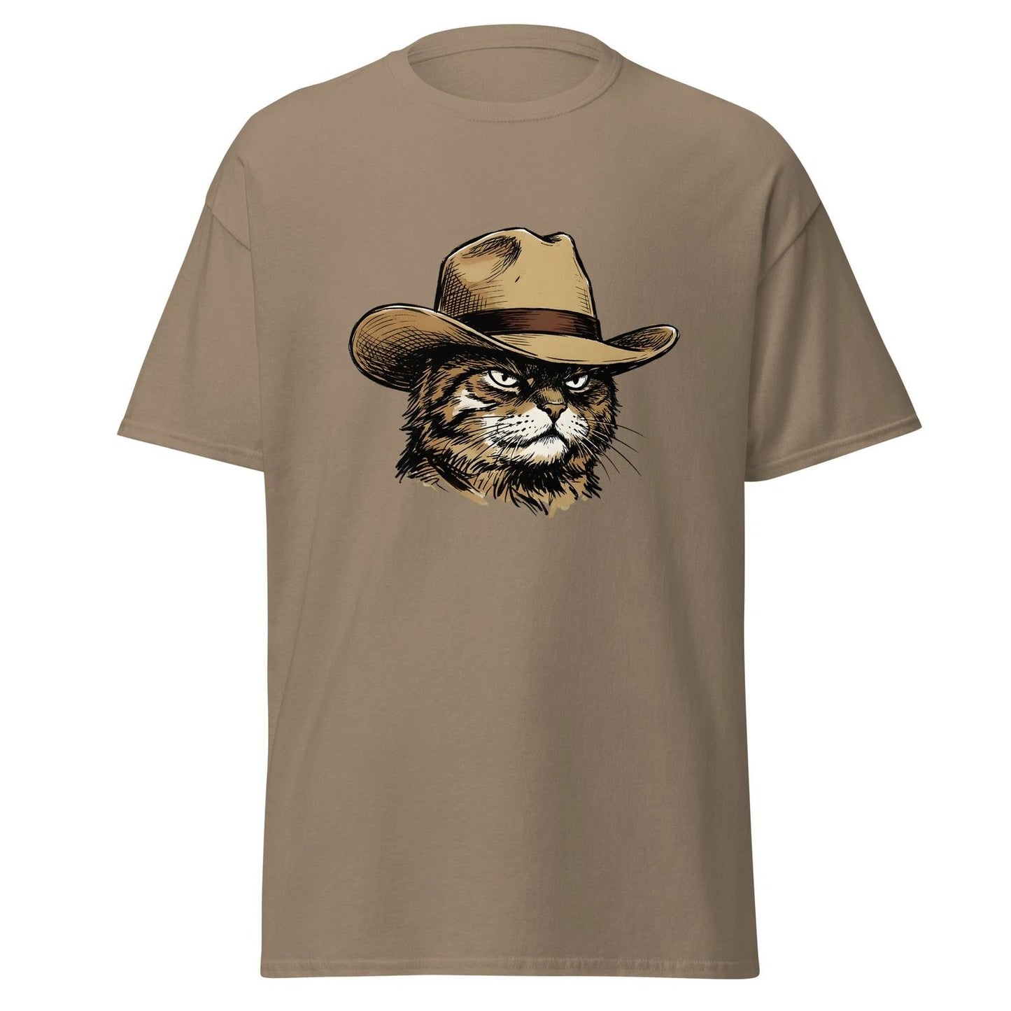 Meowdy, Partner - Cute cowboy hat cat Unisex classic tee