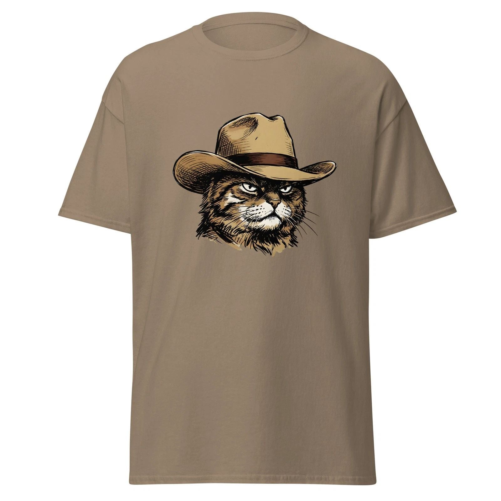 Meowdy, Partner - Cute cowboy hat cat Unisex classic tee