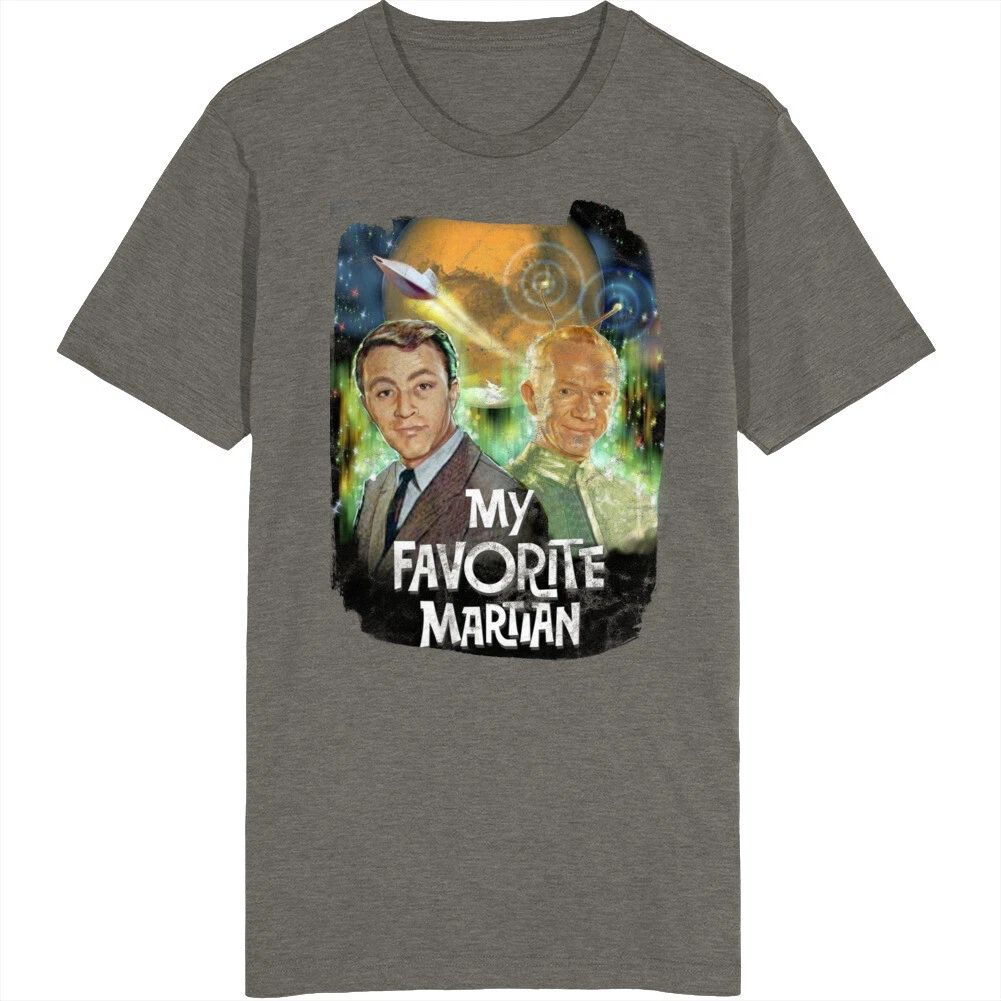 My Favorite Martians 60s Tv Series Show Worn Look Vintage Unisex T Shirt