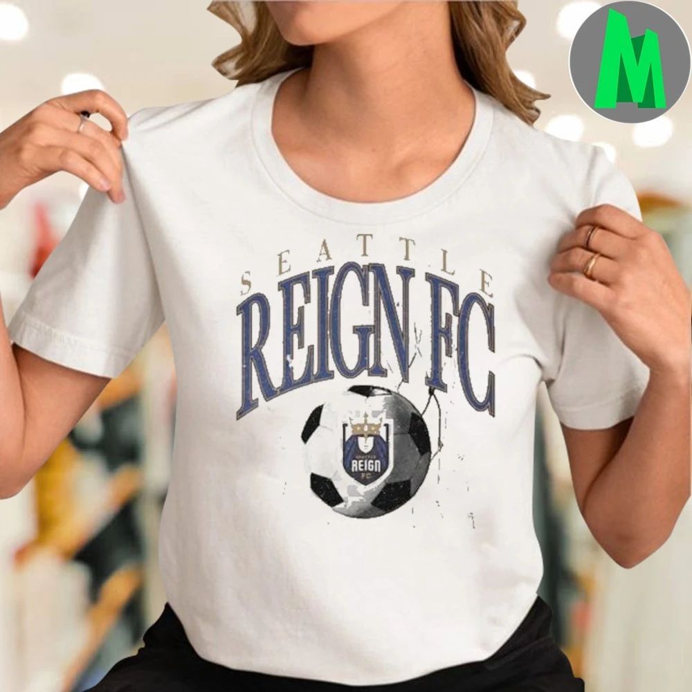 NWSL Seattle Reign FC Heavyweight Logo T-Shirt