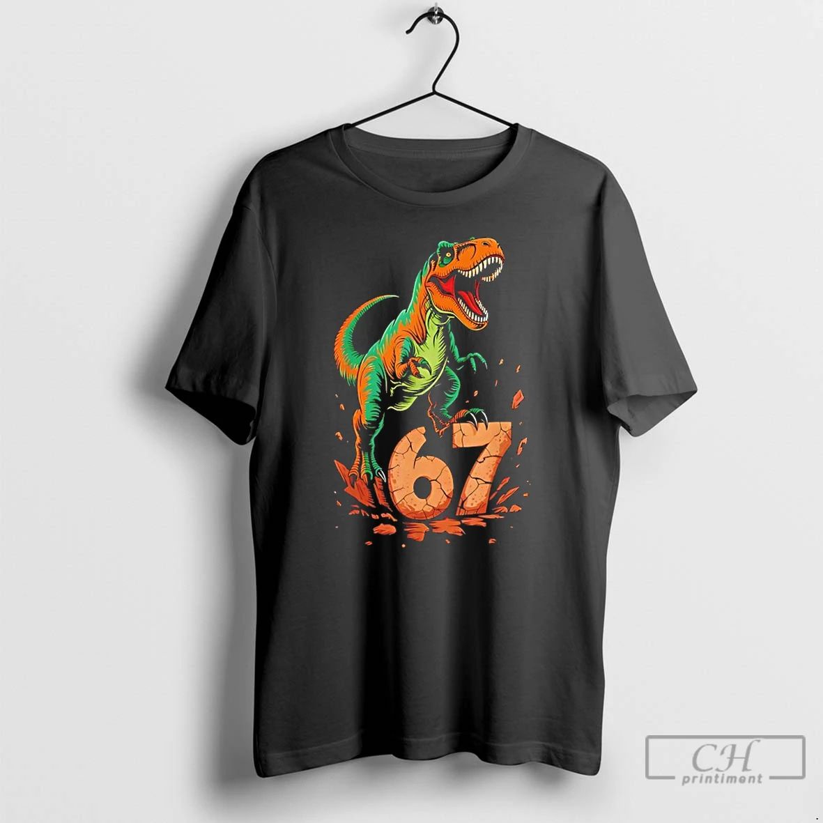 Premium T Rex Six Seven Tyrannosaurus Dinosaur T Shirts