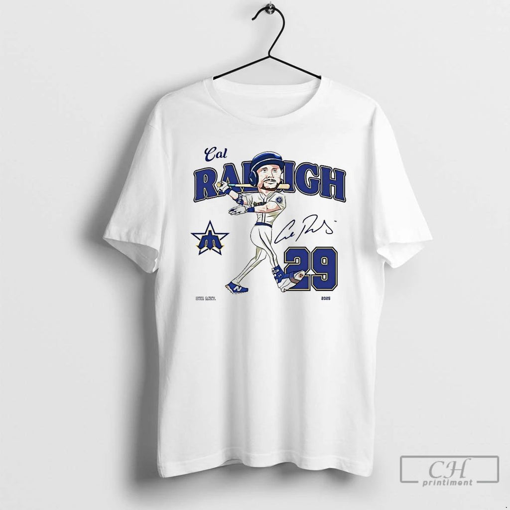 Premium Cal Raleigh Our Mvp 2025 Signature T Shirts
