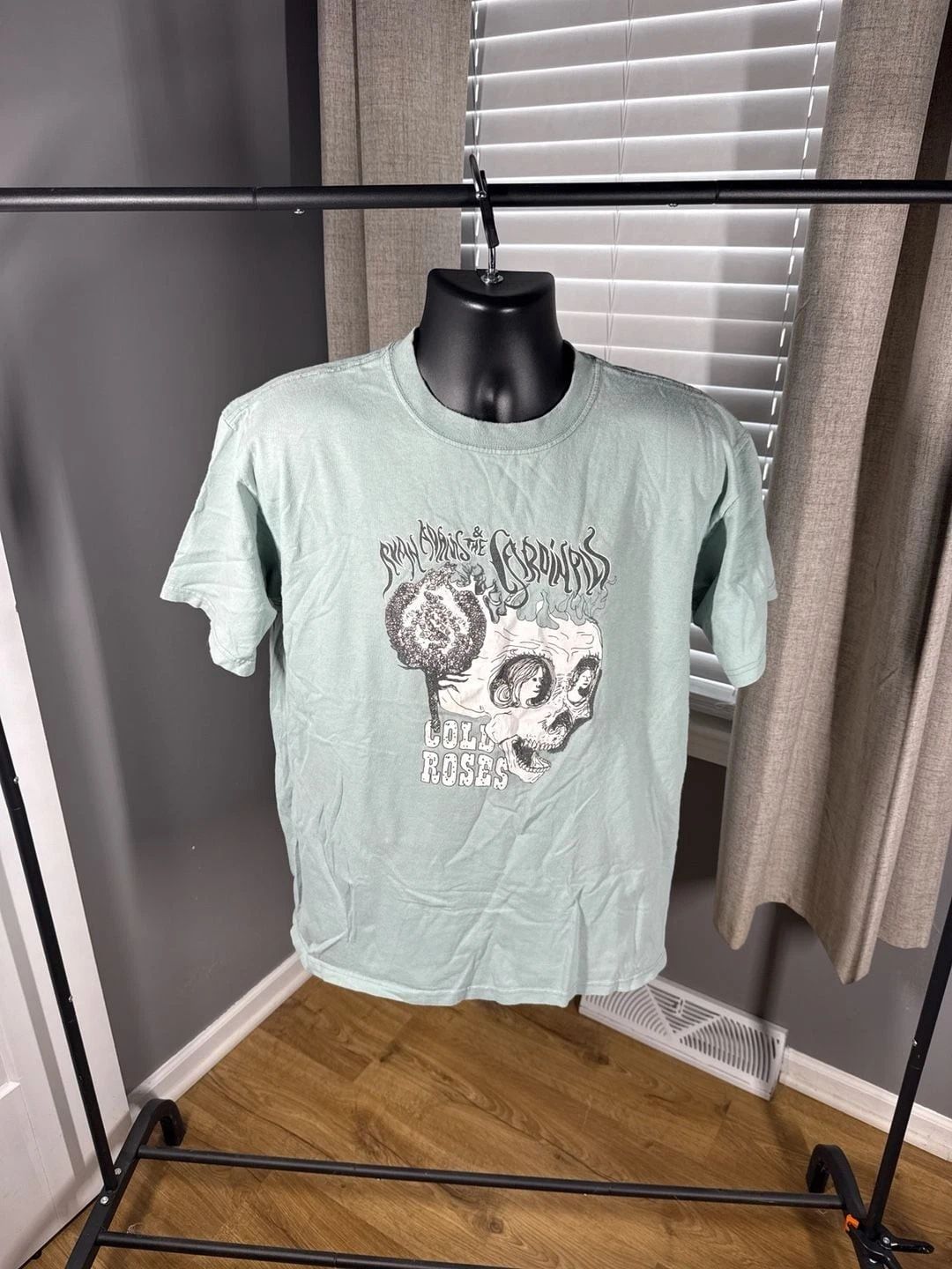 Vintage Ryan Adams & The Cardinals Cold Roses Tour T-Shirt Size Large