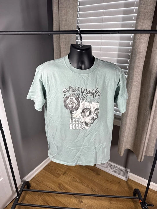 Vintage Ryan Adams & The Cardinals Cold Roses Tour T-Shirt Size Large