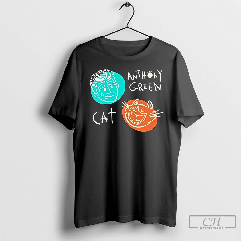 Premium Anthony Green And His Cat T Shirts