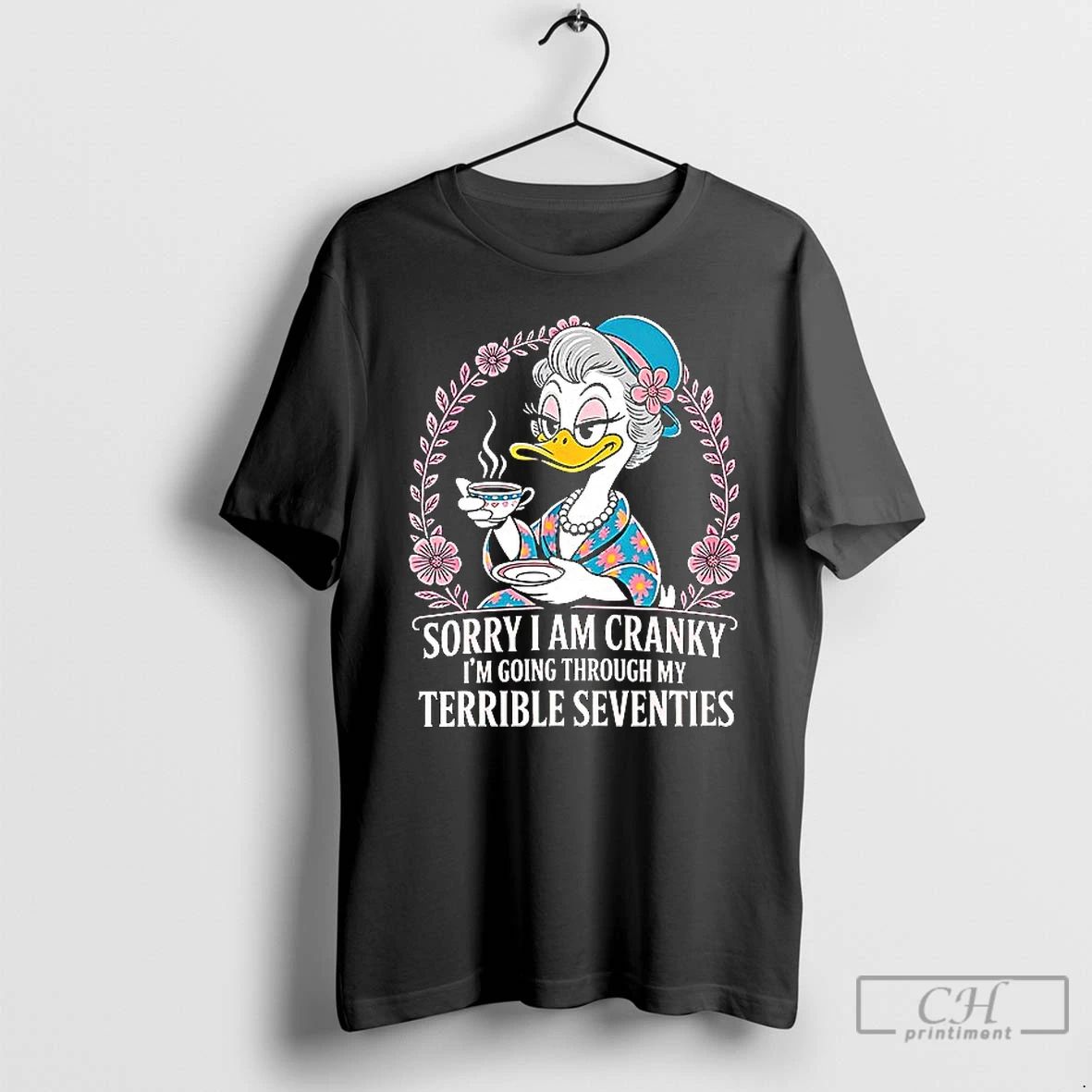 Premium Daisy Duck Sorry Im Cranky Im Going Through My Terrible 70s Right Now Ceramic
