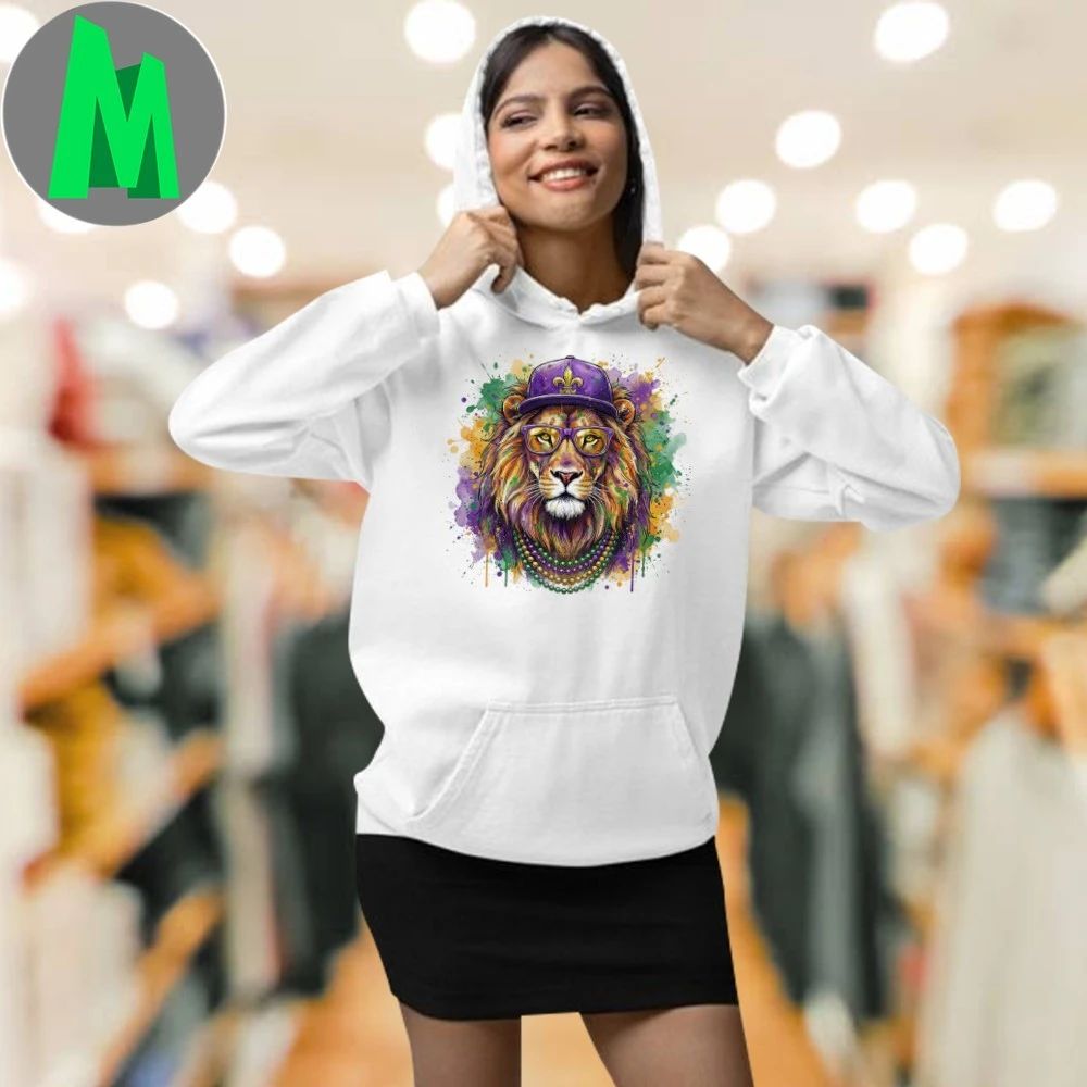 Lion Mardi Gras T-Shirt