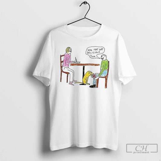 Classic That Was Delicious Yum Family Drawing T Shirts