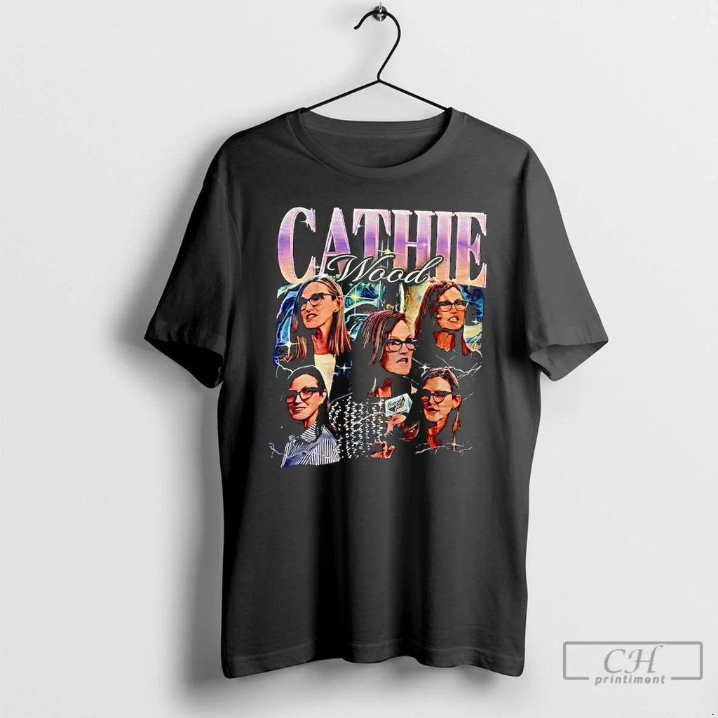 Premium Cathie Wood Ark Invest Graphic T Shirts