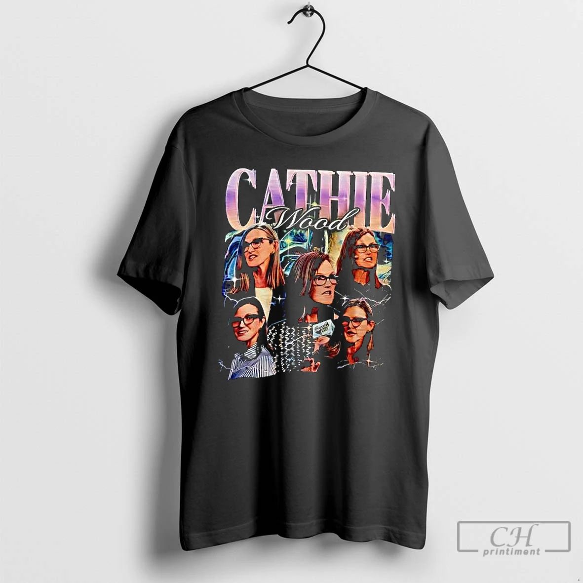 Premium Cathie Wood Ark Invest Graphic T Shirts