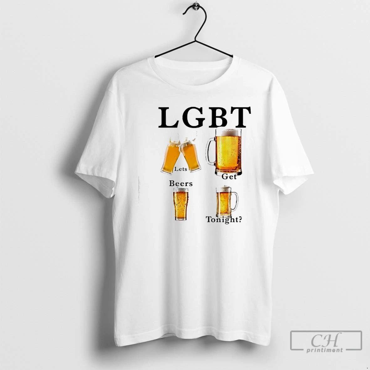 Premium Lgbt Spells Lets Get Beers Tonight T Shirts