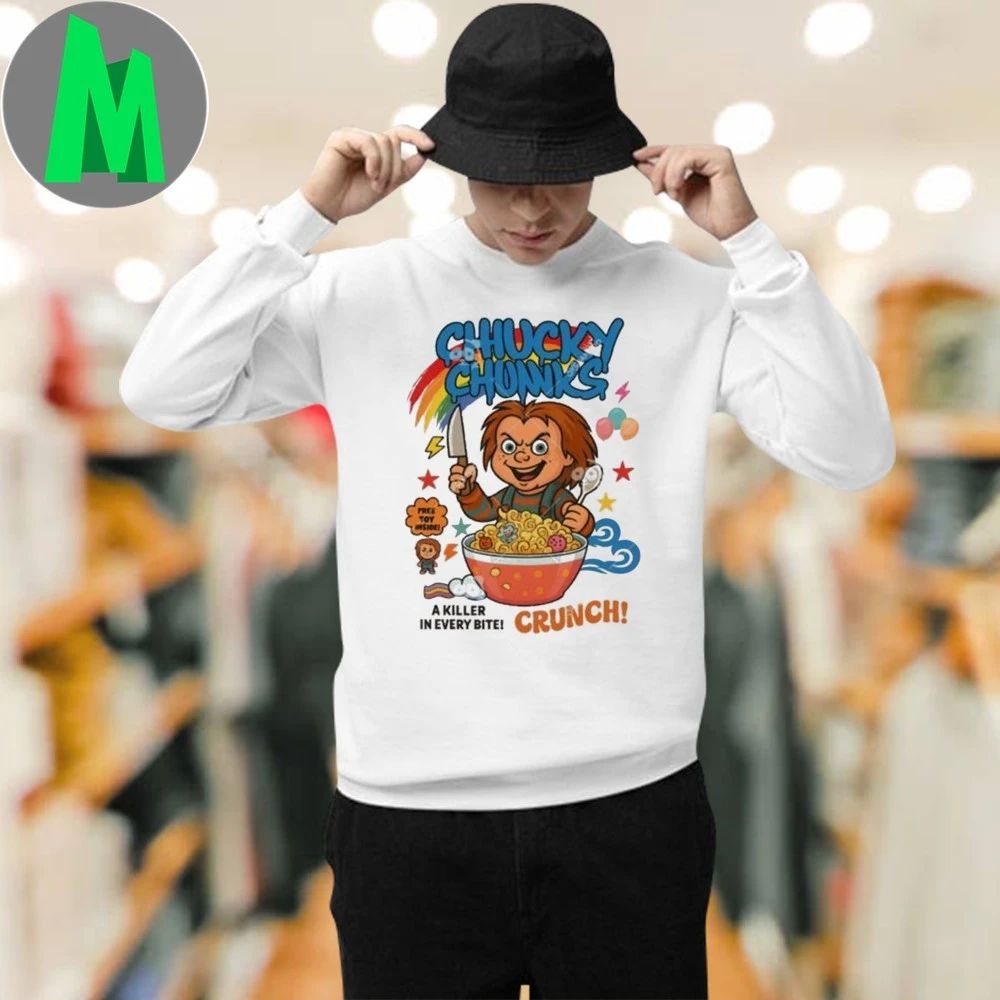 Chucky Chunks Chucky Horror Cereal Halloween Shirt