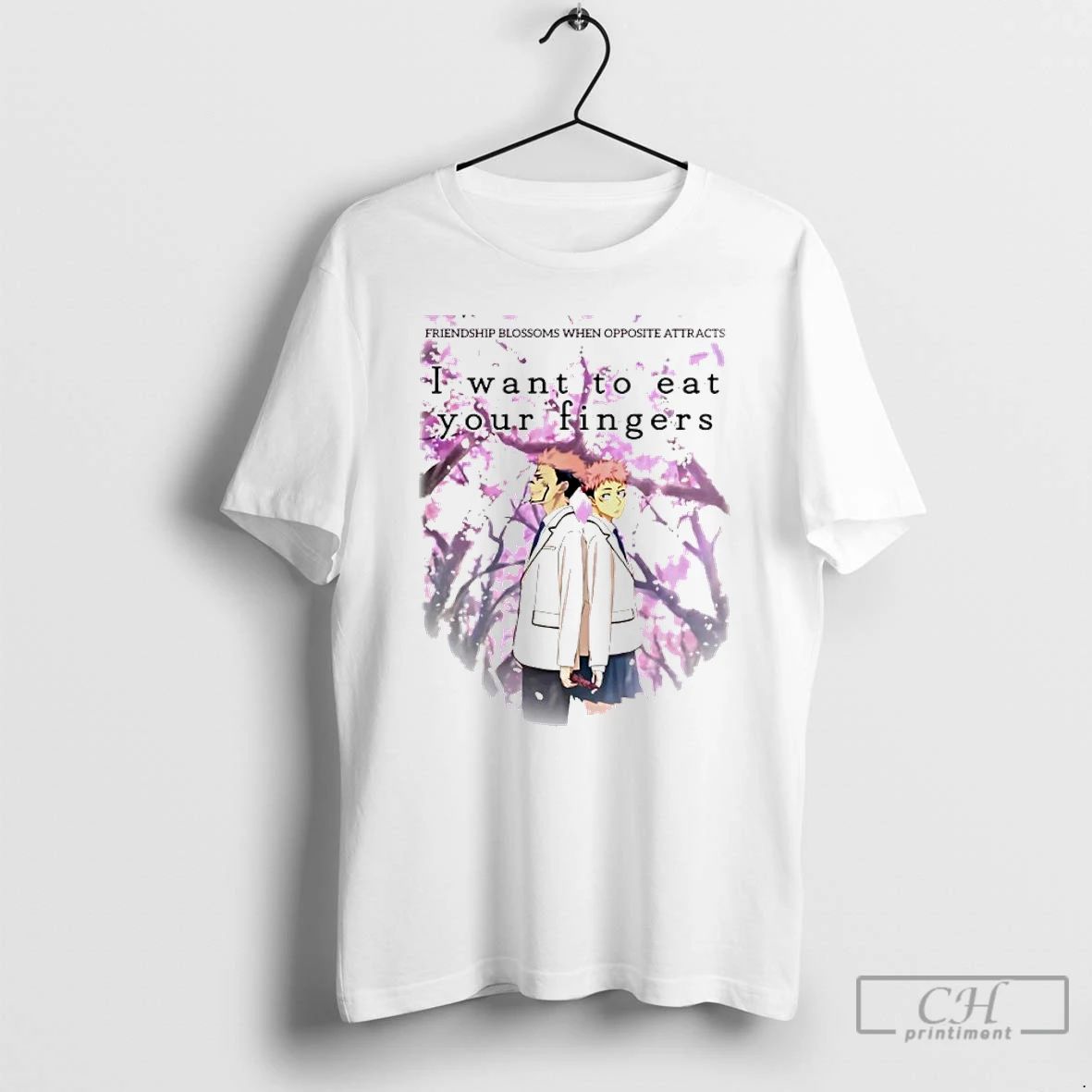 Premium Iwteyf Jjk Jujutsu Kaisen I Want To Eat Your Fingers Anime T Shirts