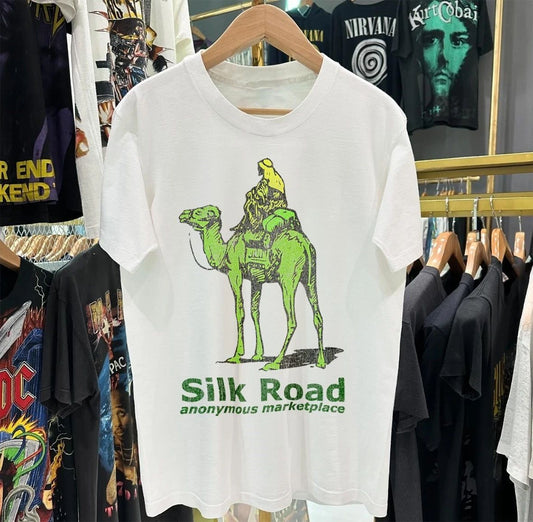 Silk Road Aged T-Shirt White M