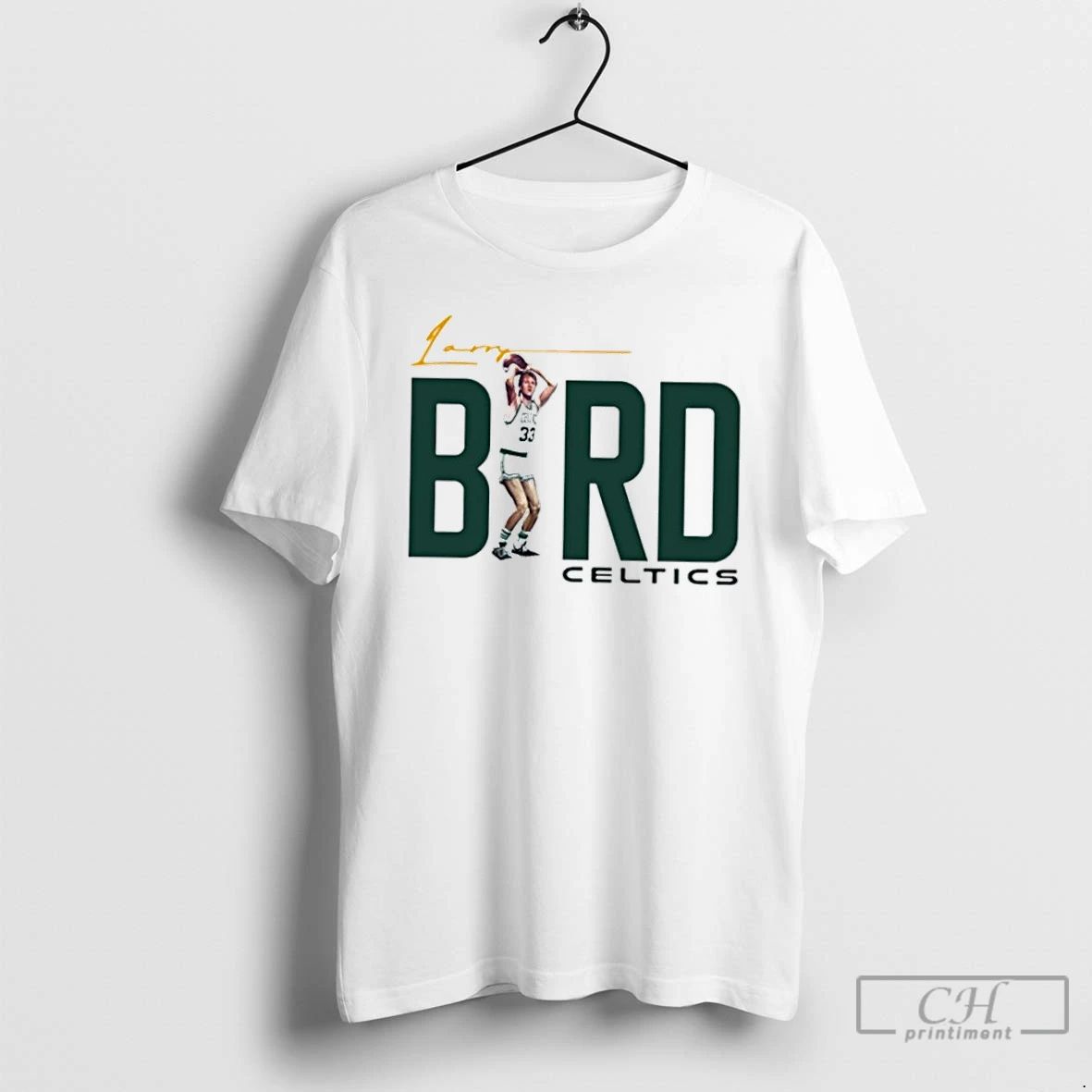 Classic Larry Bird Boston Celtics Nba Graphic T Shirts Hoodie Longsleeve