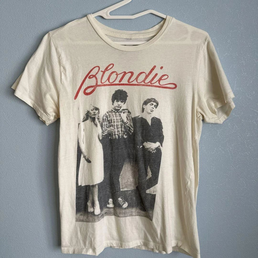 Blondie Natural short sleeve Reprint T shirt Unisex Remake tee vtg NH16577