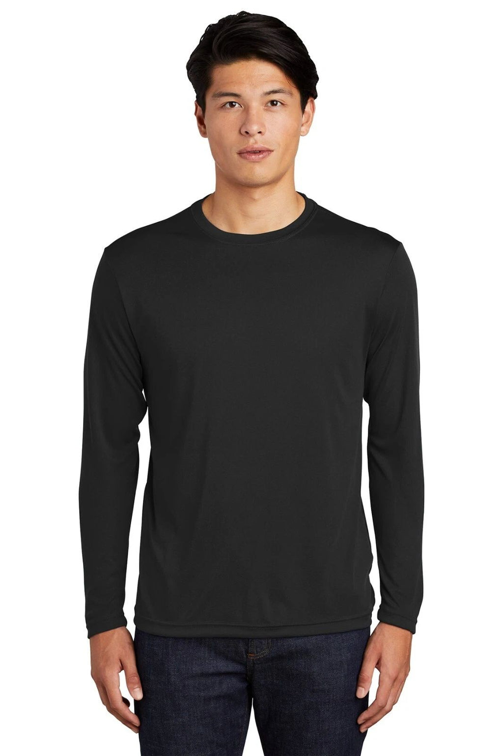 Sport-Tek Men's Long Sleeve Performance Moisture Wicking T-Shirt M-ST350LS